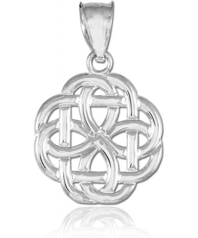 925 Sterling Silver Triquetra Celtic Trinity Charm Pendant $11.79 Pendants