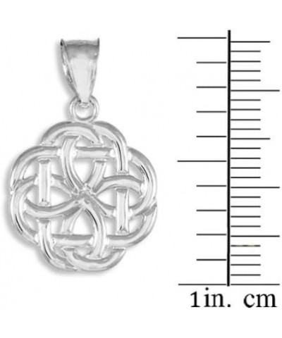 925 Sterling Silver Triquetra Celtic Trinity Charm Pendant $11.79 Pendants