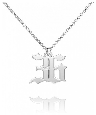 Lucky Number Necklace Personalized 925 Sterling Silver Customized Pendant for Men Women 36 Silver(0.7inch) $16.37 Necklaces